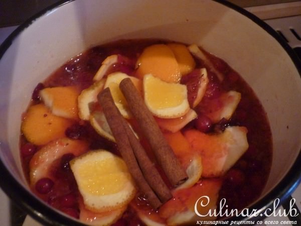 Клюквенный десерт "При свечах" (Аллочка, он для тебя)