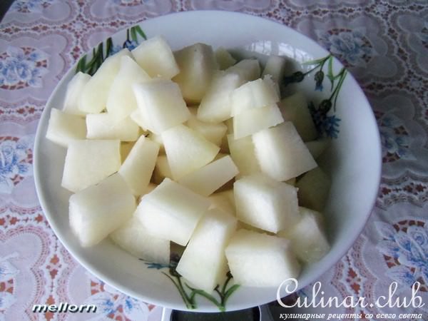 Желе из дыни