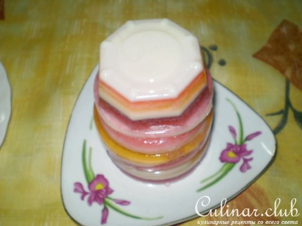 желе слоеное